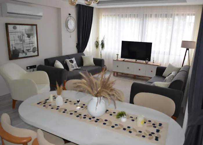 Apartment Fethiyede Evinizdeki Rahatligin Adresi 4 1 Salon 8 Yatak 2 Banyo Ihtiyaciniz Olan Tuem Esyalar Vardir